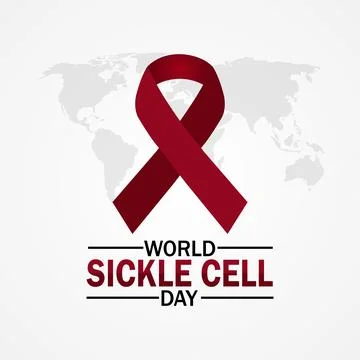 World Sickle Cell Day Ilustración de archivo