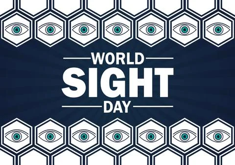 World Sight Day, background Illustration
