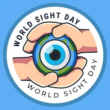 World Sight Day Concept. Flat Illustration 2 Stock Illustration