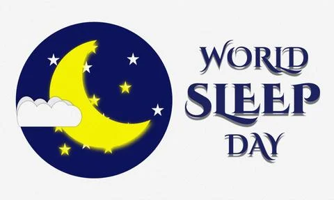World Sleep Day Stock-Illustration