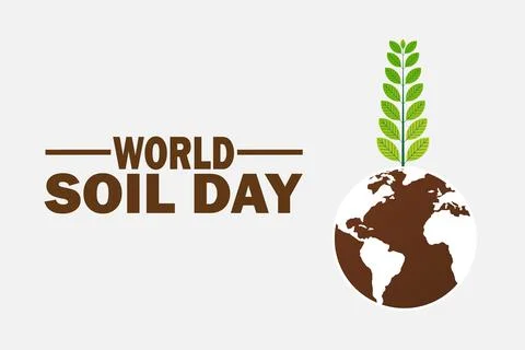 World Soil Day Vector Illustration 스톡 일러스트
