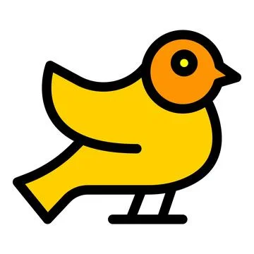 World sparrow day icon vector flat Stock Illustration