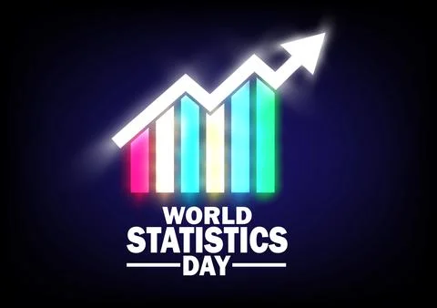 World Statistics Day Vector illustration Stock Illustration