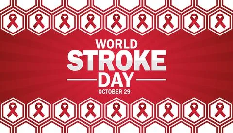 World Stroke Day, background Illustration
