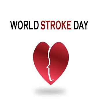 World Stroke Day Stock Illustration