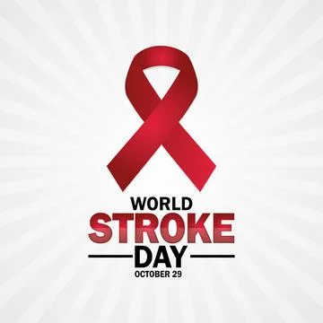 World Stroke Day Stock-Illustration
