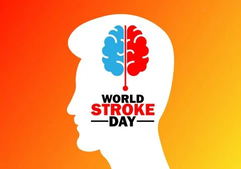 World Stroke Day Vector illustration Stock Illustration