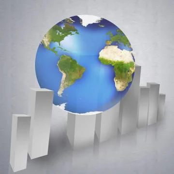 World success 3d Stock Illustration