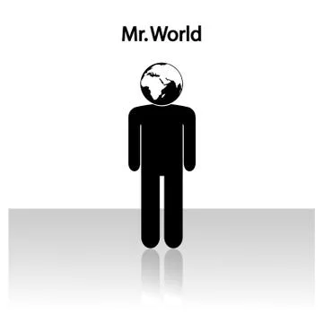 World symbol Stock Illustration