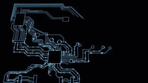 The world of technology is changing the future of humanity as strongly and ra Stock Footage 244164957