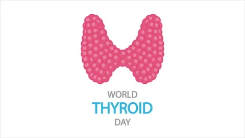 World thyroid day Stock Footage 194828224