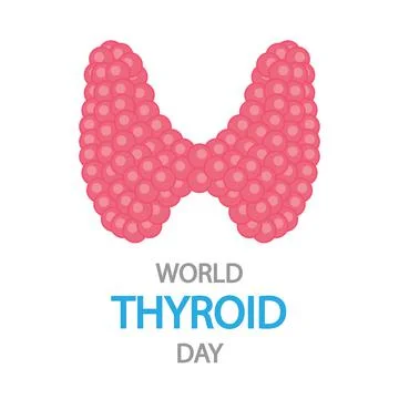 World thyroid day Stock Illustration