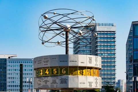 World Time Clock 1 Stock Photos