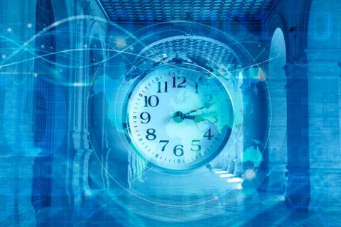World time concept Stock Photos