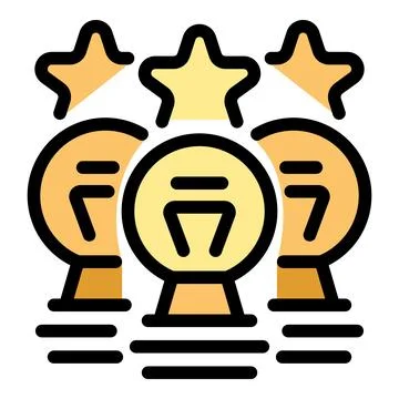 World top manager icon vector flat Stock Illustration