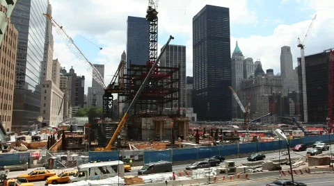 World Trade Center Ground Zero Stock Footage 496735