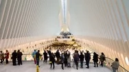 World Trade Center Transportation Hub By Santiago Calatrava Timelapse Stock Footage