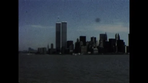 World Trade Centre 1980 Stock Footage 251807346