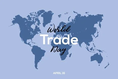World Trade Day vector background  design Stock Illustration
