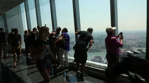 WORLD TRADE TOURISTS Stock Footage 190982363