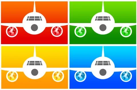 World travel Stock Illustration