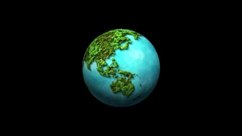 World Tree sea animate Stock Footage 293479394