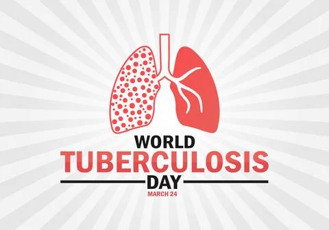 World Tuberculosis Day, background Stock-Illustration