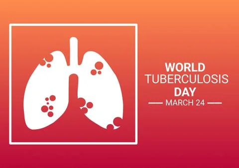 World Tuberculosis Day Illustrazione stock
