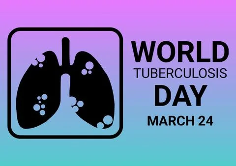 World Tuberculosis Day Illustrazione stock