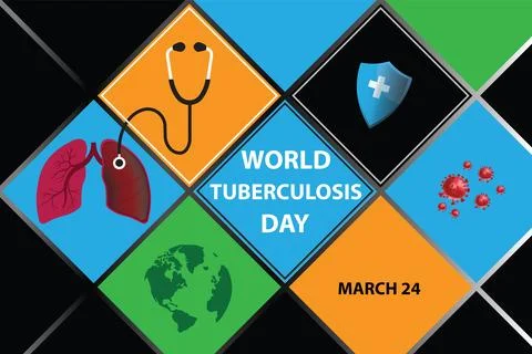 World tuberculosis day Stock Illustration