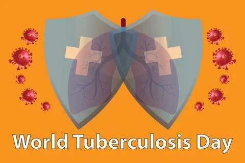 World Tuberculosis Day Stock Illustration