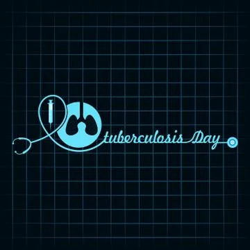 World Tuberculosis Day Vector Illustration Stock Illustration