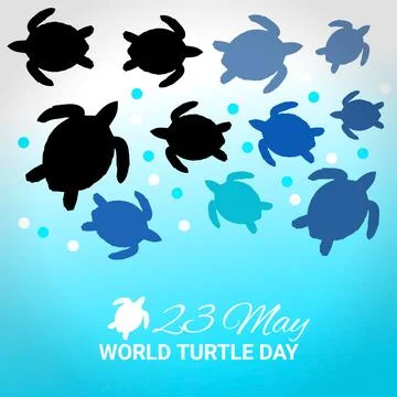 World Turtle Day Stock-Illustration