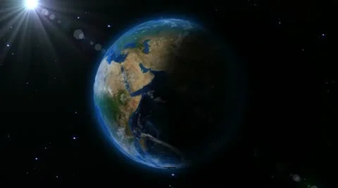 World vanish to black Video stock 12280512