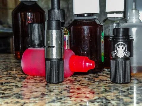 The world of vaping Stock Photos