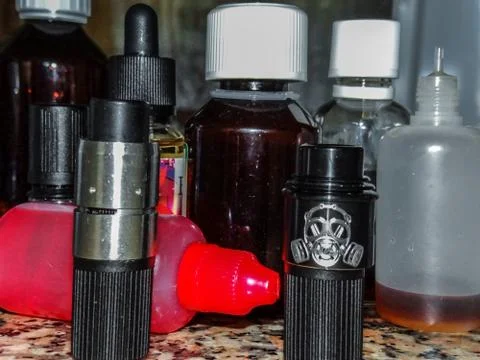 The world of vaping Stock Photos