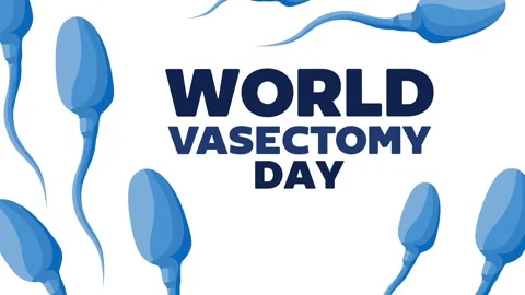 World vasectomy day for better reproductive health Stockbeeldmateriaal 337009367