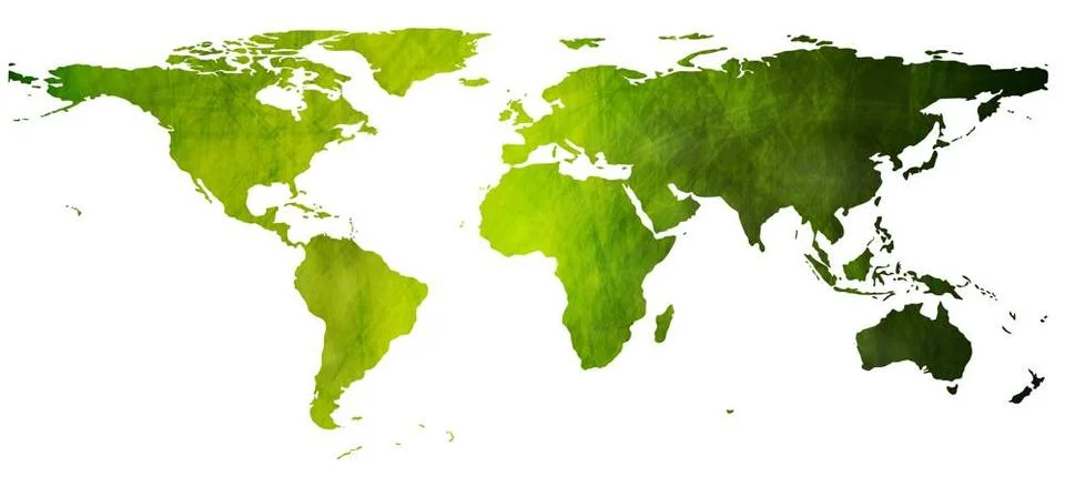 World vector map in grunge style. Eps 10 World vector map in grunge style.... Stock Photos