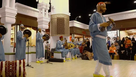 World Village Dubai Fair Video stock 101080737