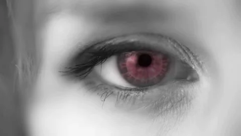 WORLD &amp; VIRUS IN PUPIL Stock Footage 248104001