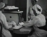 World War 1 - Hospital Staff Working Stock Footage