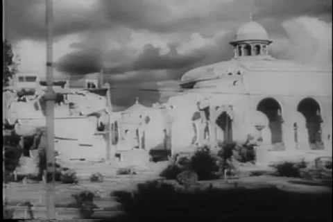 World War 2  - Benghazi Falls as Rommel Flees Advancing British WWII 1942 Stock Footage 171716043
