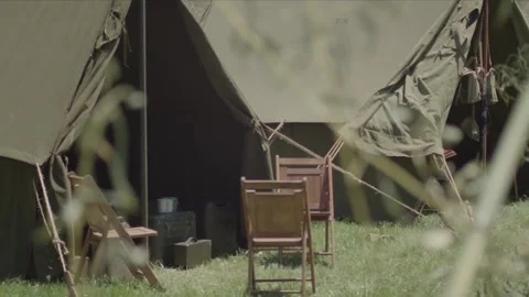 World War 2 - Camp Stock Footage 201035058