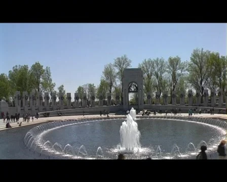 World War 2 Memorial Video stock 372175