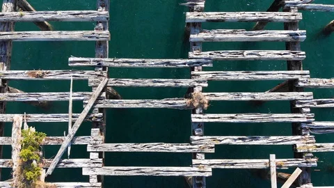 World War 2 Pier Stock Footage 96054284