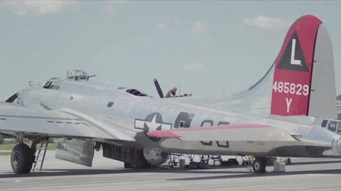 World War 2 - Plane Stock Footage 201035027