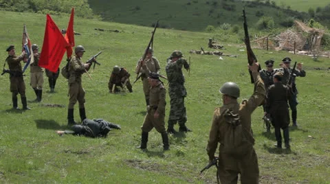 World War II. Editorial Stock Footage 25851118