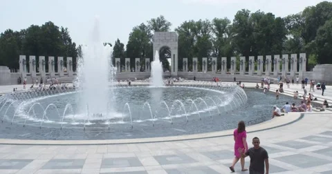 World War II Memorial 2 Video stock 42749026