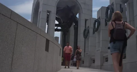 World War II Memorial 7 Video stock 42749066
