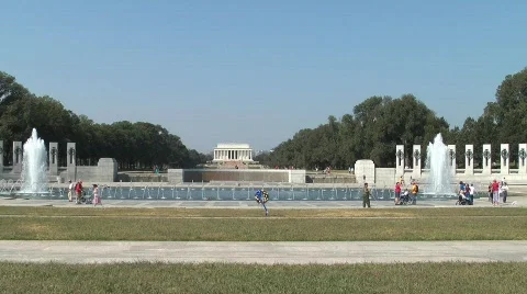 World War II Memorial Video stock 857305